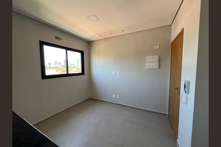Sala de casa de condomínio para alugar com 1 quarto, 33m² em Macuco, Santos