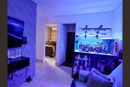 Sala de apartamento à venda com 2 quartos, 49m² em Jardim Montanhês, Belo Horizonte