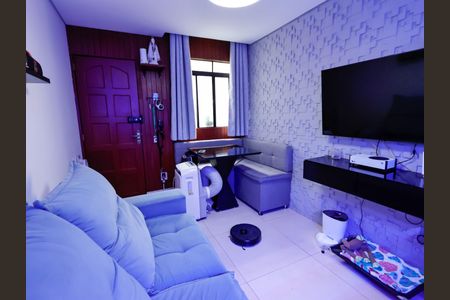 Sala de apartamento à venda com 2 quartos, 49m² em Jardim Montanhês, Belo Horizonte