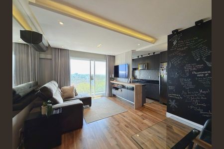 Sala  de apartamento para alugar com 2 quartos, 67m² em Jardim Itu, Porto Alegre