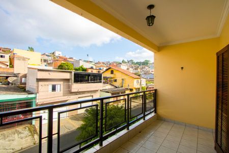 Varanda da sala de casa para alugar com 2 quartos, 168m² em Parque das Américas, Mauá