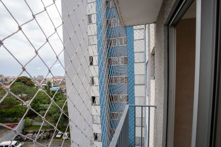 Varanda da Sala de apartamento para alugar com 2 quartos, 47m² em Vila Santa Luzia, Diadema