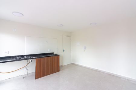 Sala e Cozinha   de apartamento para alugar com 1 quarto, 33m² em Novo Osasco, Osasco