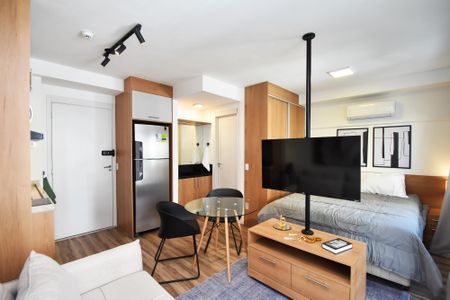 Sala de kitnet/studio à venda com 1 quarto, 27m² em Pinheiros, São Paulo