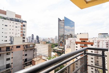 Sacada de kitnet/studio para alugar com 1 quarto, 33m² em Consolação, São Paulo
