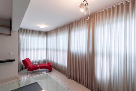 Sala de apartamento à venda com 4 quartos, 120m² em Castelo, Belo Horizonte