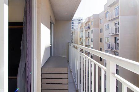 Varanda de apartamento para alugar com 1 quarto, 32m² em Bom Retiro, São Paulo