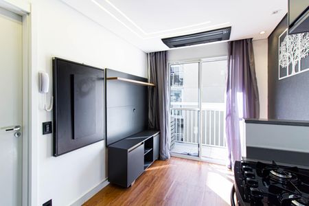 Sala de apartamento para alugar com 1 quarto, 32m² em Bom Retiro, São Paulo