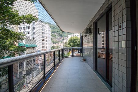 Sala Varanda de apartamento à venda com 4 quartos, 118m² em Tijuca, Rio de Janeiro