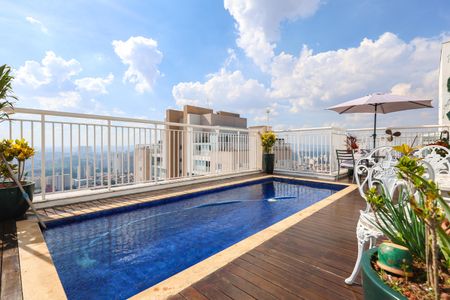 Varanda da Sala de apartamento à venda com 4 quartos, 282m² em Jardim Monte Kemel, São Paulo