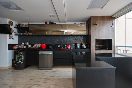 Varanda da Sala de apartamento à venda com 4 quartos, 282m² em Jardim Monte Kemel, São Paulo