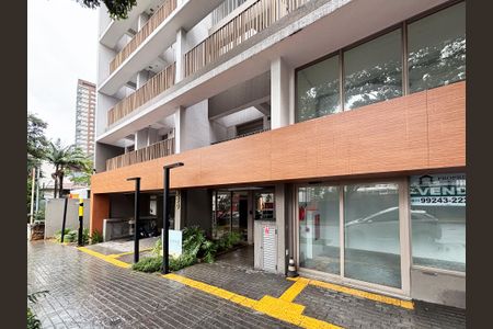 Studio para alugar com 27m², 1 quarto e sem vagafachada do predio