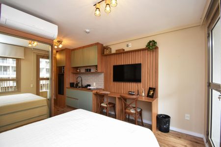 Studio para alugar com 27m², 1 quarto e sem vagaquarto