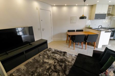 Apartamento para alugar com 58m², 1 quarto e 2 vagasSala