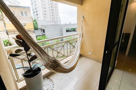 Varanda da Sala de apartamento para alugar com 1 quarto, 58m² em Jardim Ampliacao, São Paulo