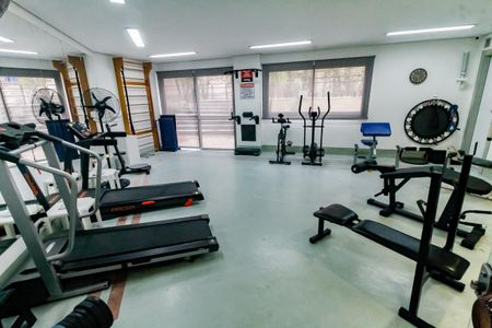 Apartamento para alugar com 58m², 1 quarto e 2 vagasÁrea comum - Academia