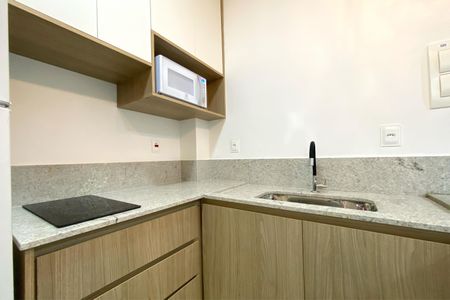 Studio para alugar com 31m², 1 quarto e 1 vaga Studio para alugar com 31m², 1 quarto e 1 vagaCozinha
