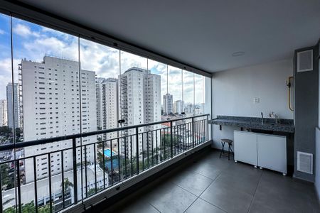 Varanda de kitnet/studio para alugar com 1 quarto, 32m² em Belenzinho, São Paulo
