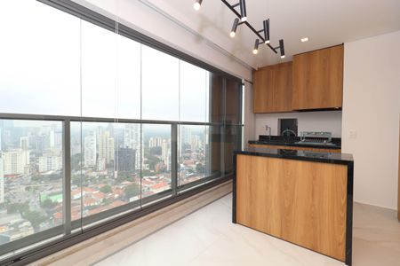 Apartamento para alugar com 72m², 1 quarto e 1 vagaVaranda gourmet