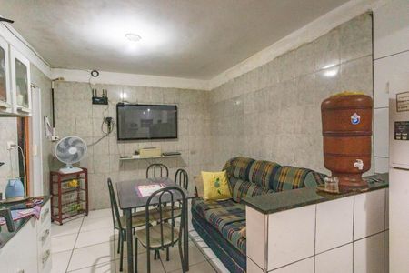 Casa 1 - sala  de casa à venda com 6 quartos, 1038m² em Pedreira, Diadema