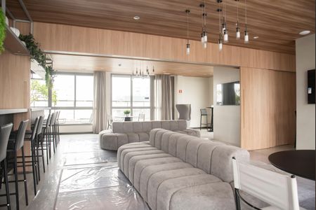 Studio à venda com 30m², 1 quarto e sem vagaÁrea comum - Salão de festas da cobertura