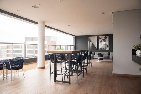 Studio à venda com 30m², 1 quarto e sem vagaÁrea comum - Churrasqueira da cobertura