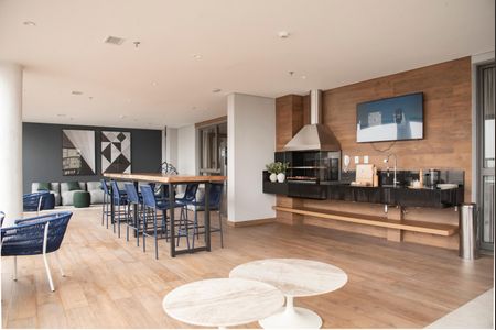 Studio à venda com 30m², 1 quarto e sem vagaÁrea comum - Churrasqueira da cobertura