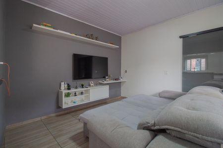 Sala de casa para alugar com 2 quartos, 100m² em Jardim Itapeva, Mauá