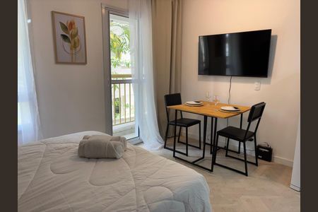 Sala / Quarto de apartamento à venda com 1 quarto, 25m² em Jardim Paulista, São Paulo