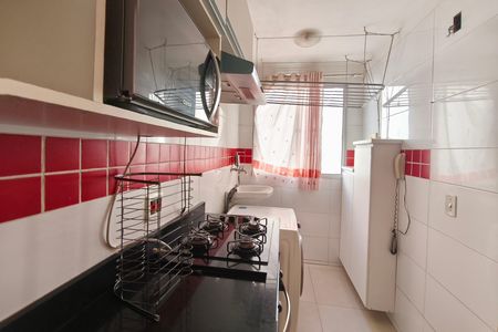 Cozinha de apartamento para alugar com 2 quartos, 49m² em Jardim Nova Europa, Campinas