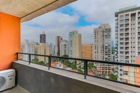 Studio para alugar com 65m², 1 quarto e 1 vagaVaranda