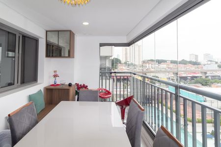 Varanda gourmet de apartamento à venda com 2 quartos, 65m² em Vila Ema, São Paulo