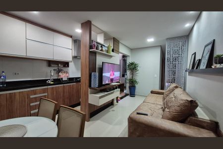 Sala de apartamento para alugar com 2 quartos, 63m² em Jardim Paraiso, Santo André