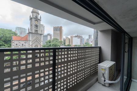 Studio para alugar com 42m², 1 quarto e sem vagaSacada
