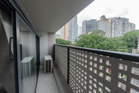 Studio para alugar com 42m², 1 quarto e sem vagaSacada