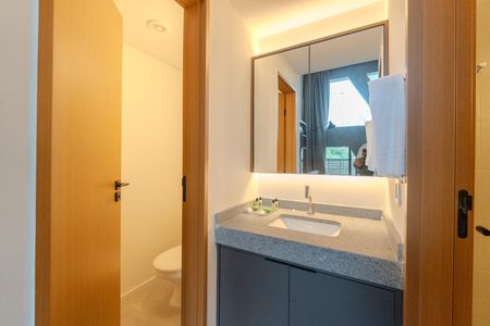 Studio para alugar com 42m², 1 quarto e sem vagaBanheiro