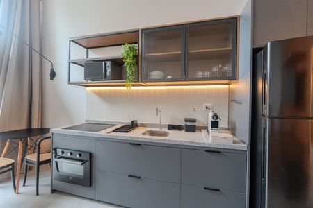 Studio para alugar com 42m², 1 quarto e sem vagaCozinha
