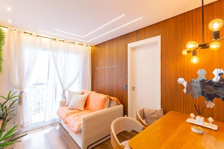 Sala de apartamento para alugar com 2 quartos, 41m² em Vila Sul Americana, Carapicuíba