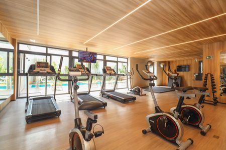 Studio para alugar com 26m², 1 quarto e sem vagaAcademia