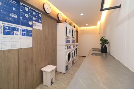 Studio para alugar com 26m², 1 quarto e sem vagaLavanderia