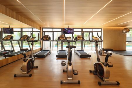 Studio para alugar com 26m², 1 quarto e sem vagaAcademia