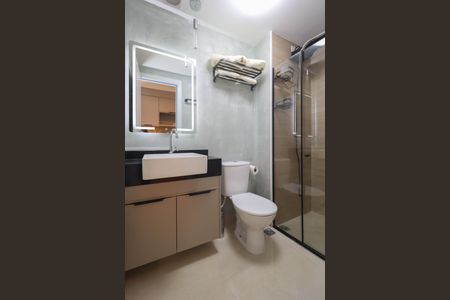 Studio para alugar com 26m², 1 quarto e sem vagaBanheiro