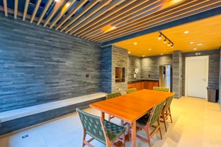 Studio para alugar com 34m², 1 quarto e sem vagaChurrasqueira