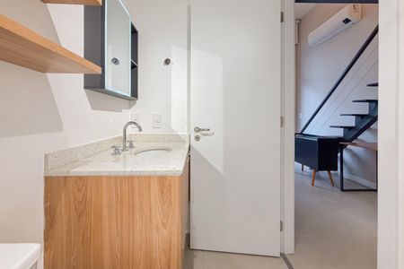 Studio para alugar com 34m², 1 quarto e sem vagaBanheiro