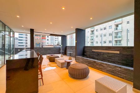 Studio para alugar com 34m², 1 quarto e sem vagaPiscina