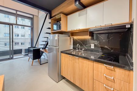 Studio para alugar com 34m², 1 quarto e sem vagaCozinha