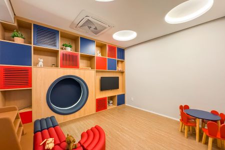 Studio para alugar com 34m², 1 quarto e sem vagaBrinquedoteca