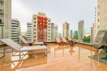 Studio para alugar com 34m², 1 quarto e sem vagaPiscina