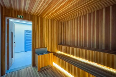 Studio para alugar com 34m², 1 quarto e sem vagaSauna