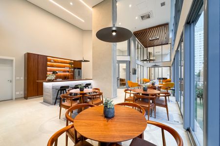 Studio para alugar com 34m², 1 quarto e sem vagaSalão de Festas